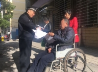 虎牙关社区开展“安防进社区”宣传活动