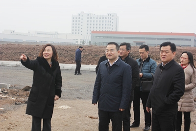 市委常委、组织部长高义勇深入包联重点项目和企业走访调研