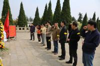 荆门市科协开展祭奠先烈活动