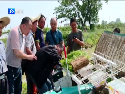 荆门高新区·掇刀区落实惠农政策 推进农业机械化