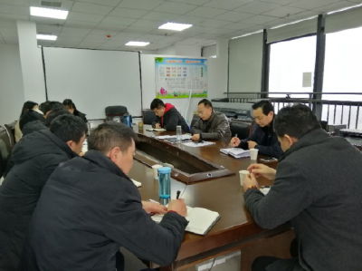 市城乡规划局漳河新区分局组织学习漳河新区2019年度工作大会精神