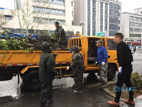 致敬！风雨中的他们让城市更美丽