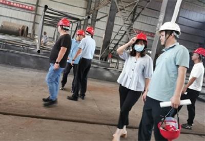 掇刀区科技局开展现场核查助推本级科技计划项目申报