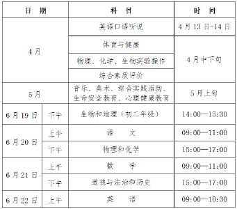最新！荆门市2023年中考时间及方案确定